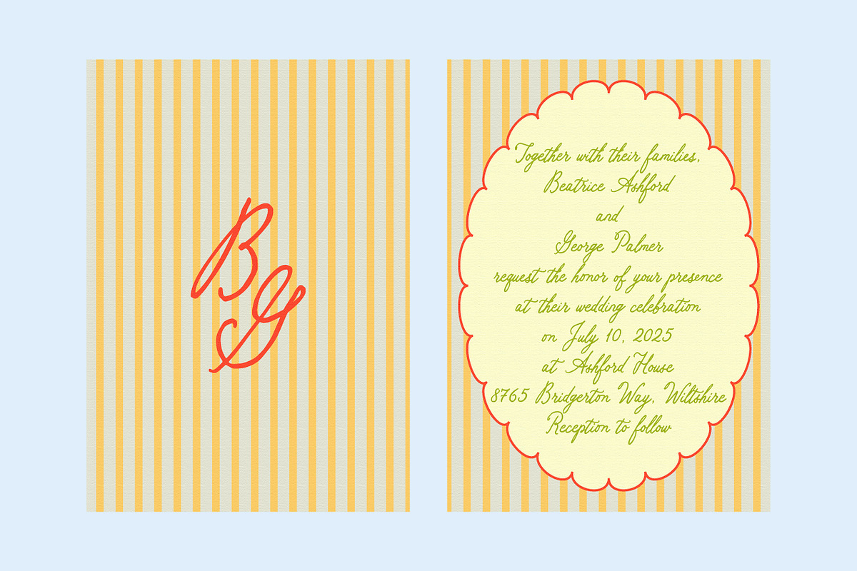 Somerset Garden Font, a Handwritten Font by PeachCreme (Photo 6 of 7)
