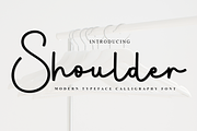 Shoulder, a Handwritten Font by FreshTypeINK (Thumbnail 1 of 8)