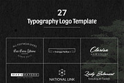 Typography Premade Logo Template, a Branding & Logo Template by Artha Desain (Thumbnail 2 of 9)