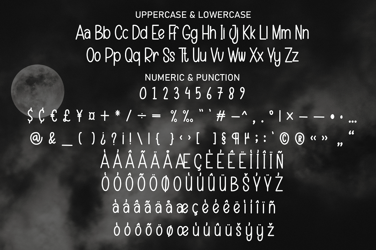 Midnight Spooky | Script Font, a Script Font by Scratchones (Photo 7 of 8)