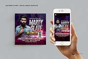 Artist Flyer Template, a Flyer Template by Plan B (Thumbnail 1 of 3)