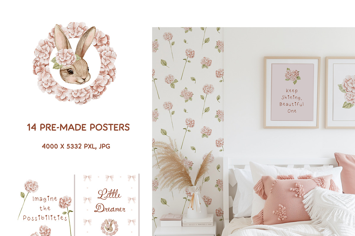 Ballet Blossoms Watercolor clipart, an Object Graphic by NikiArts (Photo 9 of 11)