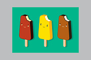 Ice cream summer vector posters., a Food Illustration by PoPaShop (Thumbnail 7 of 7)