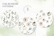 Watercolor Fall Greenery, an Illustration by YuliyaArtGarden (Thumbnail 8 of 10)