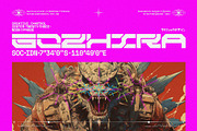 NCL RABEGS - Cyberpunk Font, a Sans Serif Font by Enxyclo Studio (Thumbnail 8 of 12)