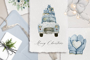 Winter celebration - watercolor set, an Animal Illustration by long summer (Thumbnail 13 of 19)