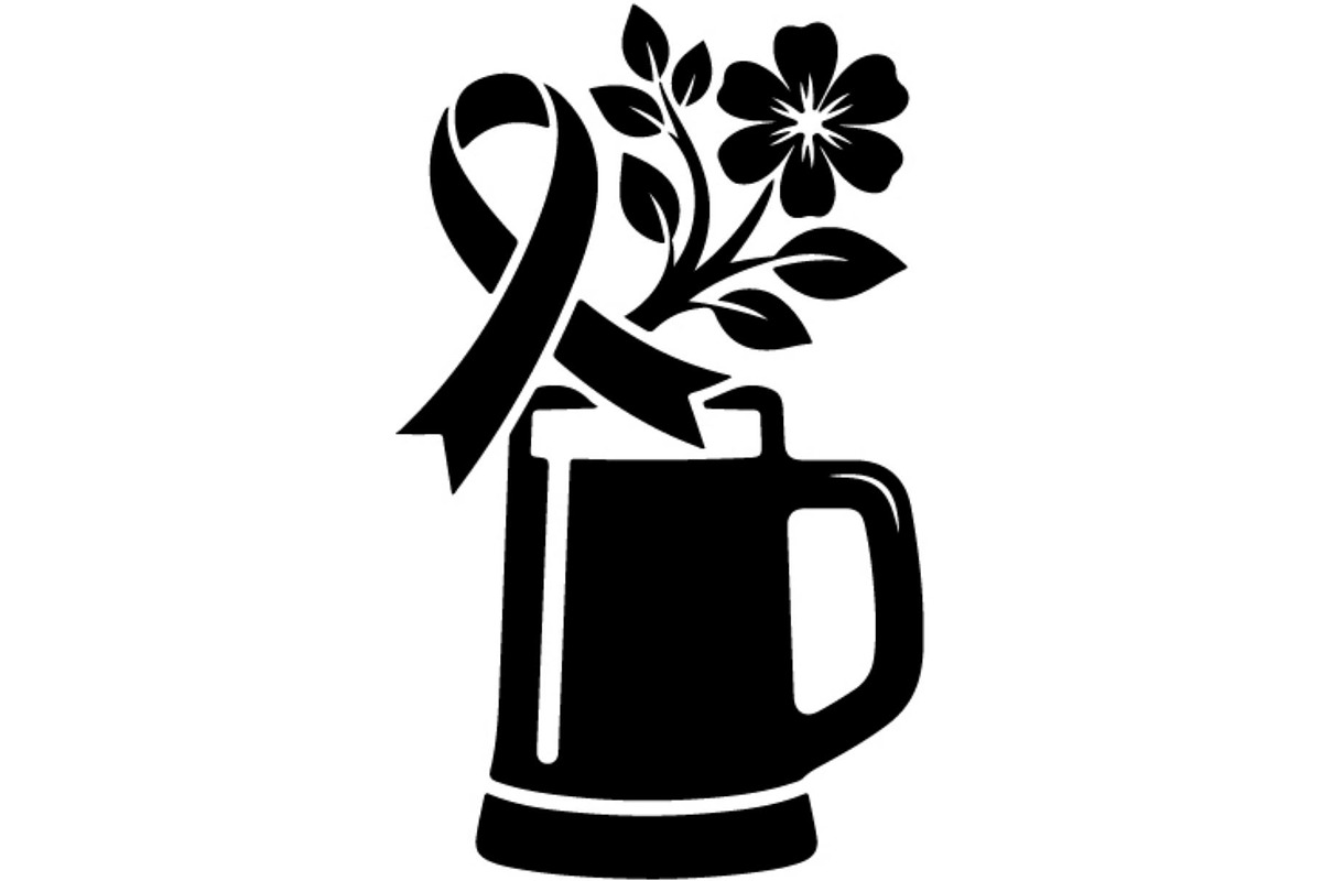 Cancer Ribbon Floral & Beer Mug, an Object Graphic by Gfx_Store (Photo 1 of 16)