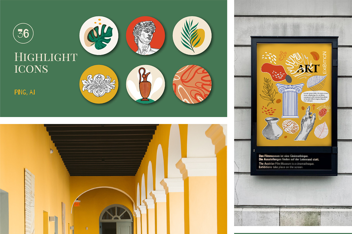 Art of Sculpture. Nostalgia Posters, an Object Graphic by ChristinaDesigns (Photo 6 of 9)