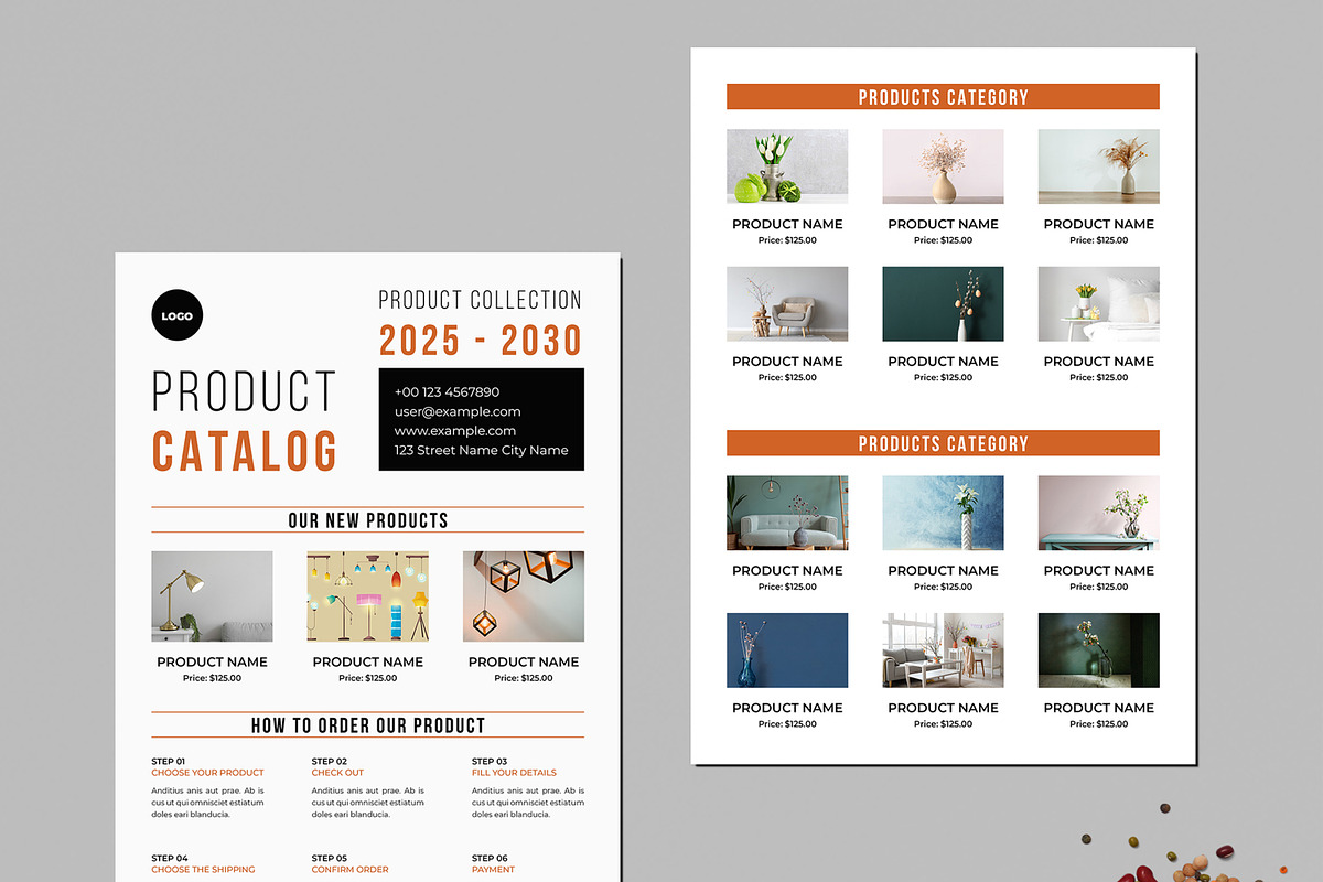 Product Catalog Template, a Brochure Template by ContestDesign (Photo 2 of 3)