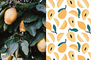 TROPICAL PARADISE patterns and friut, a Pattern Graphic by Lena Nikolaeva (Thumbnail 6 of 16)