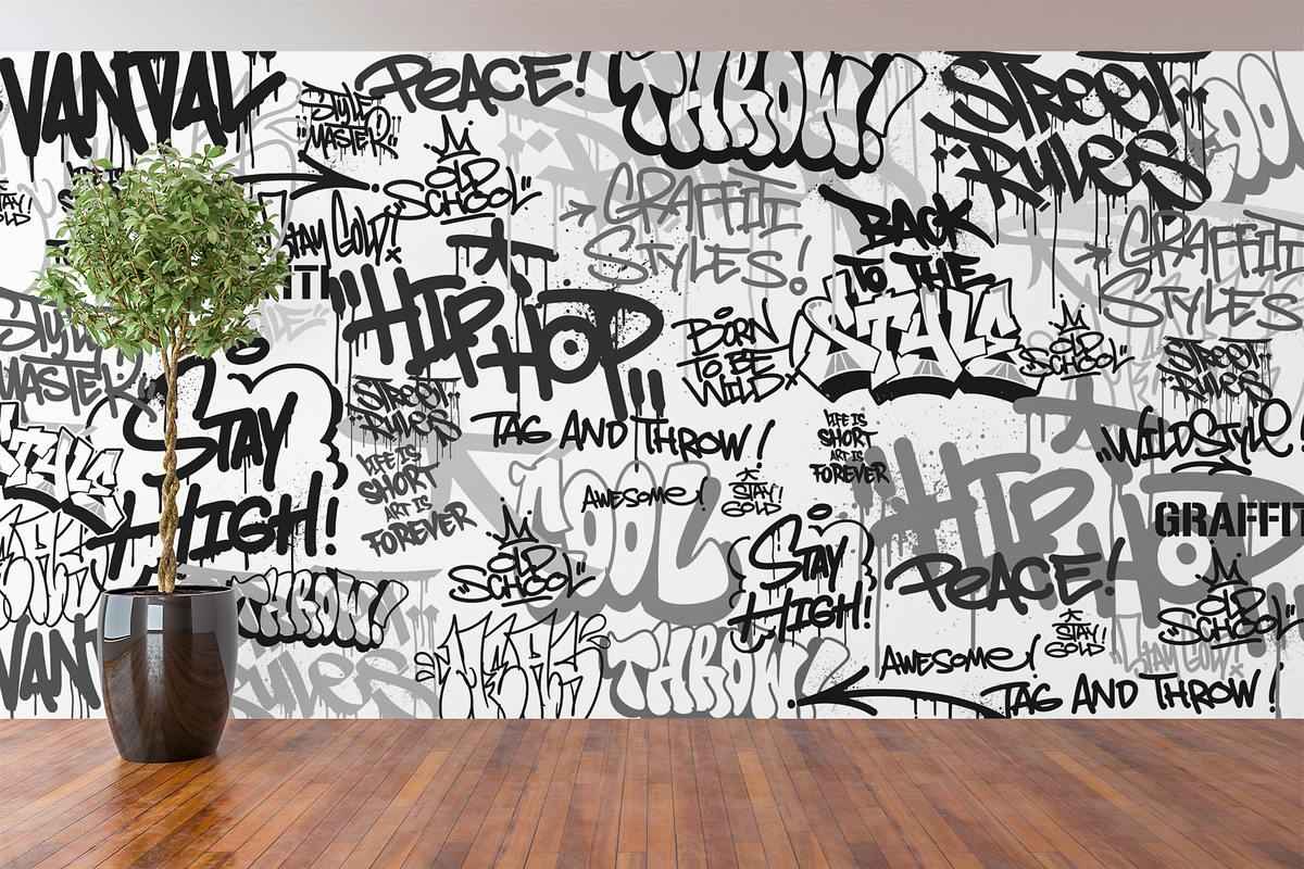 Graffiti Art Background, a Background Graphic by MEAS7 Artwork (Photo 2 of 4)