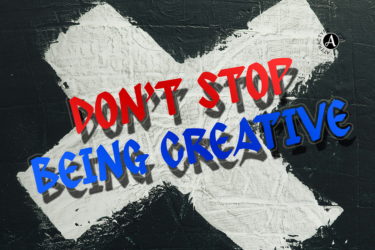 Menzo - Bold brush marker font, a Blackletter Font by Attractype (Photo 5 of 9)