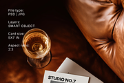 Leather 5x7 Invitation Mockup, a Product Mockup by Serenefeeling (Thumbnail 3 of 9)