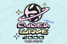 Cyberwave 2000 - Digital Y2K Font