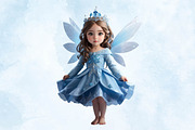 Cute little fairy Clipart, a Seasonal Illustration by Craft Nest (Thumbnail 2 of 5)