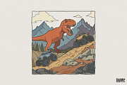 T-Rex Monster Truck PNG Design, an Illustration by SharpMarketplace (Thumbnail 1 of 4)