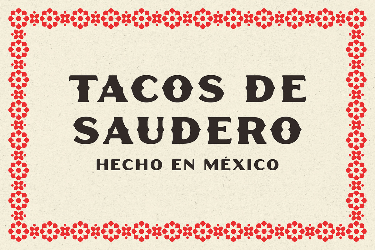 30 Mexican Folk Art Border Brushes, a Brush Add-On by Komet & Flicker (Photo 6 of 7)