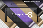 Samsung Galaxy Note 8 Design Mockup, an Android Mockup by illustrated (Thumbnail 6 of 14)