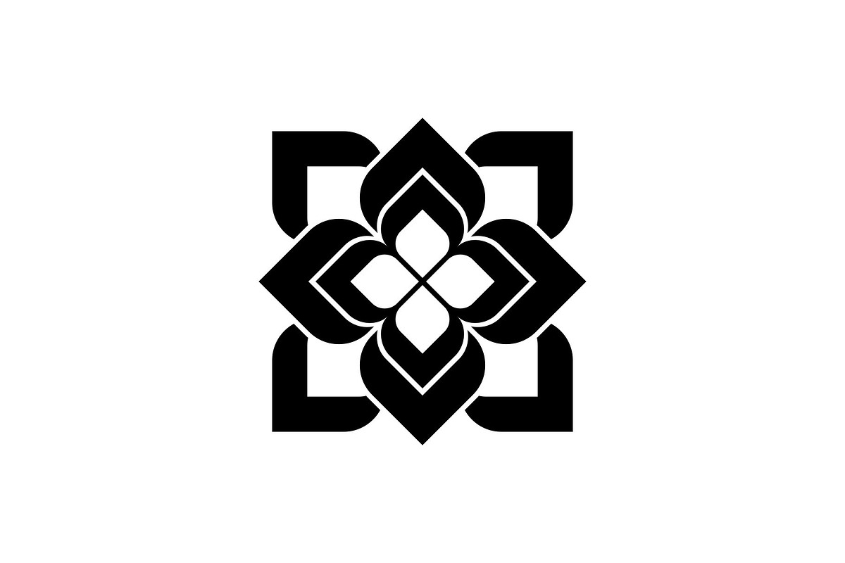 Stylish Flower Logo