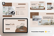 Interior & Furniture Google Slide, a Presentation Template by SquidPixey (Thumbnail 1 of 6)