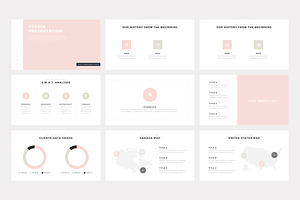 Cordia Minimal Keynote Template