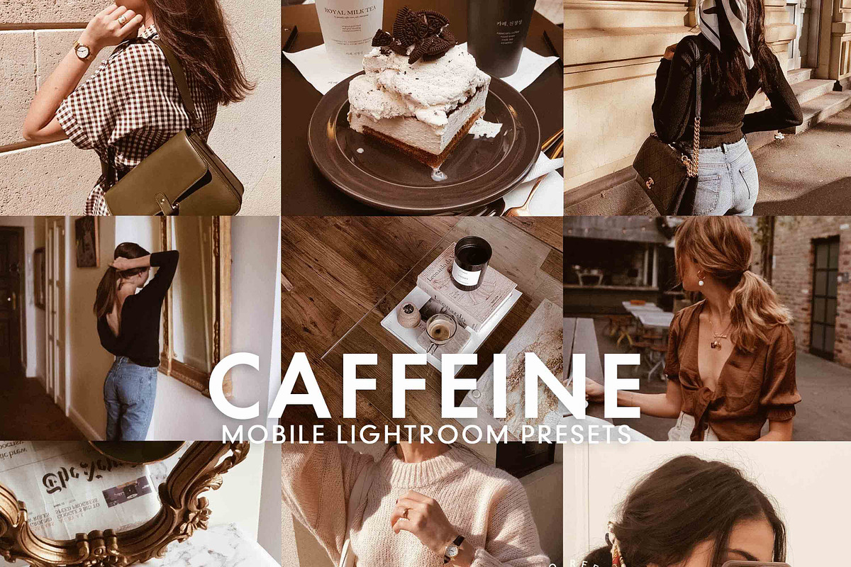 5 BROWN MOBILE LIGHTROOM PRESETS, a Layer Style Add-On by STUDIO REFINERY (Photo 1 of 8)