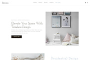 Decora – Interior Design HTML CSS, a HTML Template by TemplatesJungle (Thumbnail 3 of 3)