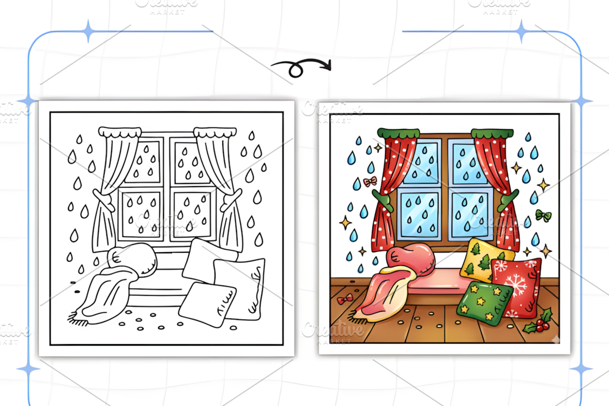 Bold and Easy Cozy Nooks, a Decorative Illustration by Ink Gallery (Photo 6 of 9)