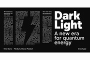 Kind Sans - Humanist Font Family, a Sans Serif Font by Gravitype (Thumbnail 12 of 15)