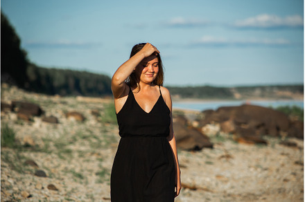 Beautiful young curvy woman in the, a Person Photo by Northern Life