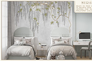 Fresco collection Wisteria bloom, a Wallpaper Graphic by Natalia0307 (Thumbnail 6 of 25)