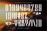 Heaven - Ultra Condensed Sans Serif, a Sans Serif Font by Pian45 Studio (Thumbnail 6 of 8)