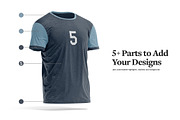 Men's T-shirt Animated Mockup, a Shirt Mockup by rebrandy (Thumbnail 7 of 14)