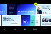 Investor Update Deck Google Slide, a Presentation Template by Neermana (Thumbnail 1 of 4)