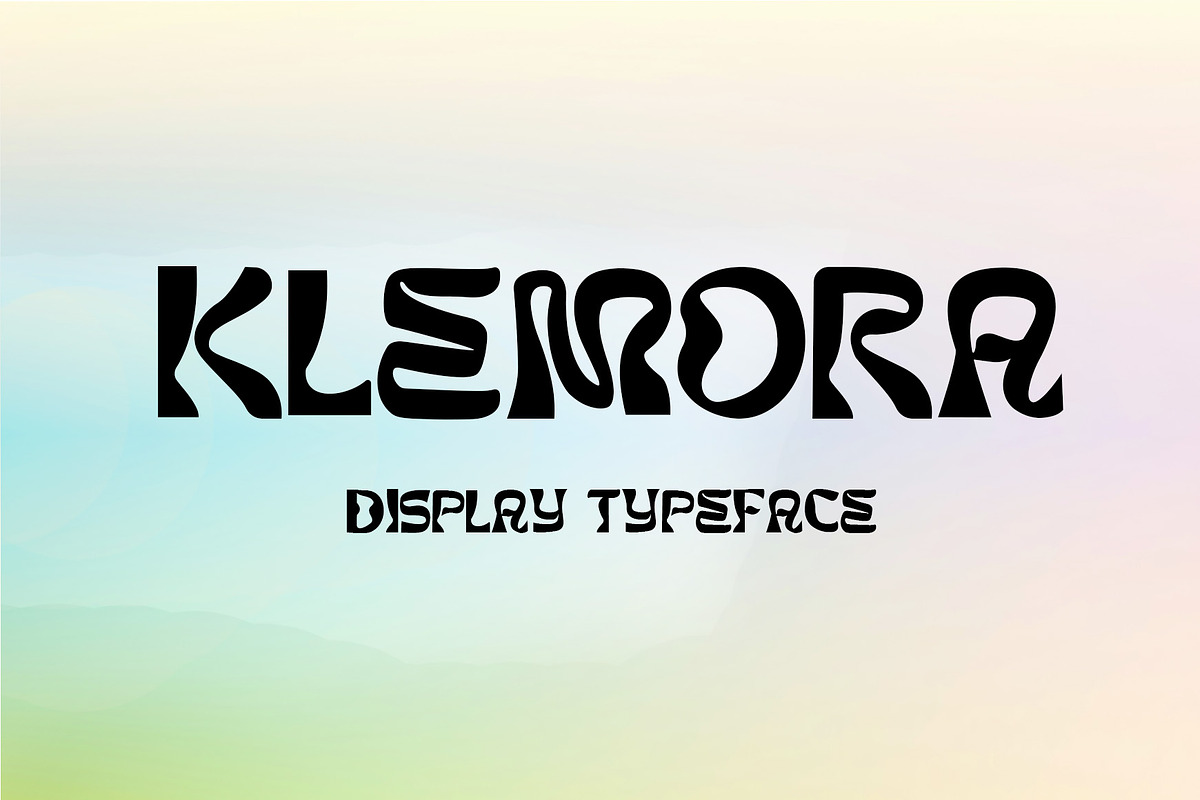 Klemora – Modern Display Font, a Sans Serif Font by Yuby Creative (Photo 1 of 7)