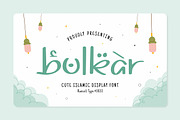 Bulkar - Cute Arabic Display Font, a Script Font by Runsell Studio (Thumbnail 1 of 5)