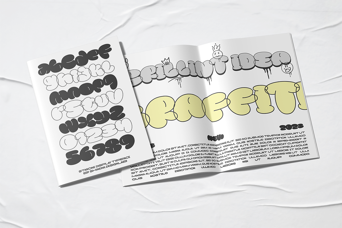Starone, a Font by shineink.designlab (Photo 3 of 10)