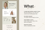 Creative Coaching Website Canva, a Landing Page Template by ElladesignCo (Thumbnail 3 of 7)