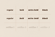 Minerva Handwritten typeface, a Sans Serif Font by VP Fonts (Thumbnail 2 of 11)