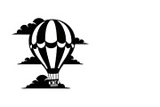 Hot Air Balloon Sky Bundle, an Illustration by yasushie (Thumbnail 5 of 31)