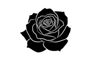 50 Black Rose Silhouette Vector Bund, an Illustration by Gaye Art (Thumbnail 13 of 51)