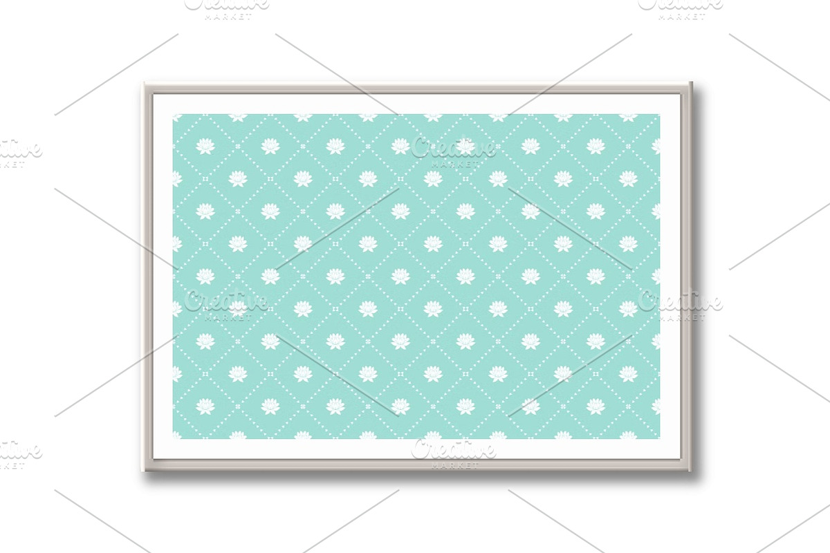 Floral seamless pattern, a Pattern Graphic by RODINA (Photo 3 of 3)