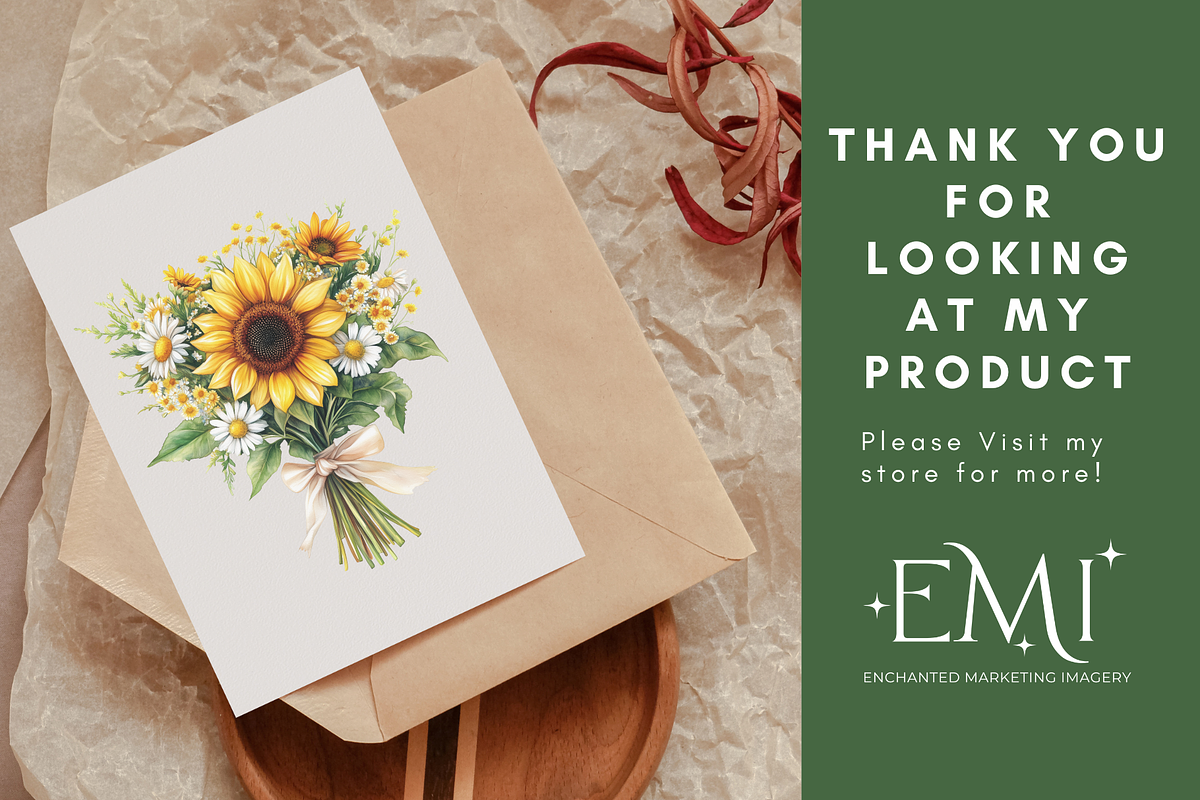 Wedding Flower Bouquet Clipart, an Illustration by NadiaTheronArt (Photo 4 of 4)