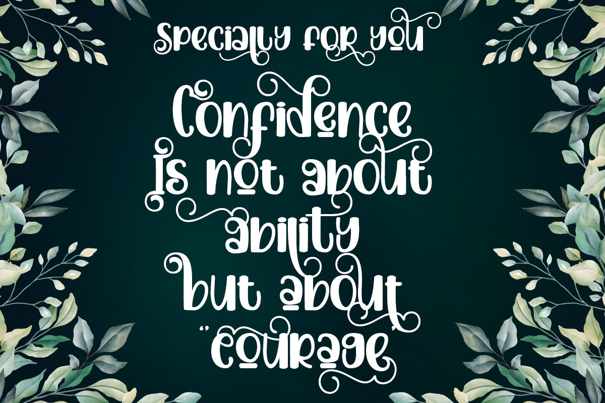Beautiful place, a Font by Bramcreative (Photo 7 of 10)