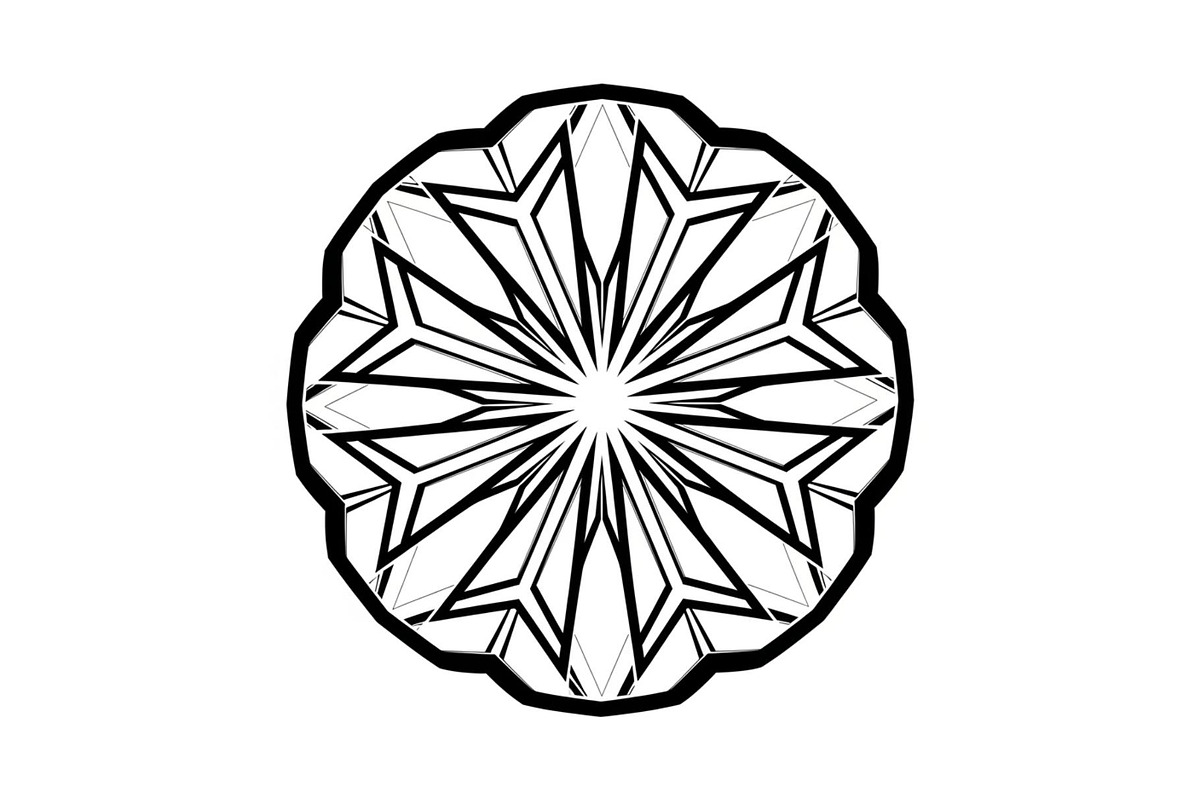 Geometric Mandala Vector Bundle, an Illustration by Designs_River (Photo 7 of 51)