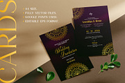 Wedding Invitation Card Set, an Invitation Template by Creative Hatti (Thumbnail 3 of 6)