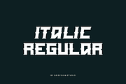 Ganzed - Italic & Sport Font Duo, a Serif Font by QR Design Studio (Thumbnail 4 of 8)