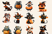 HALLOWEEN CLIPART PACK, a Person Illustration by Daring Digies (Thumbnail 4 of 8)