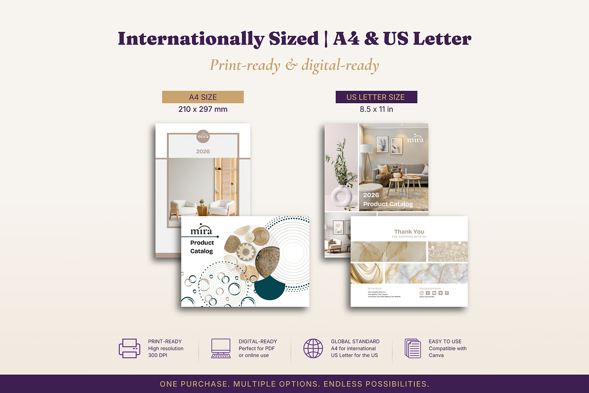 Product Catalog 2 Packs in 2 Formats, a Magazine Template by B2 Studio (Photo 14 of 19)