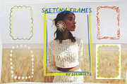 Sketchy Frames Collection, an Object Graphic by lerinartstudio (Thumbnail 1 of 12)